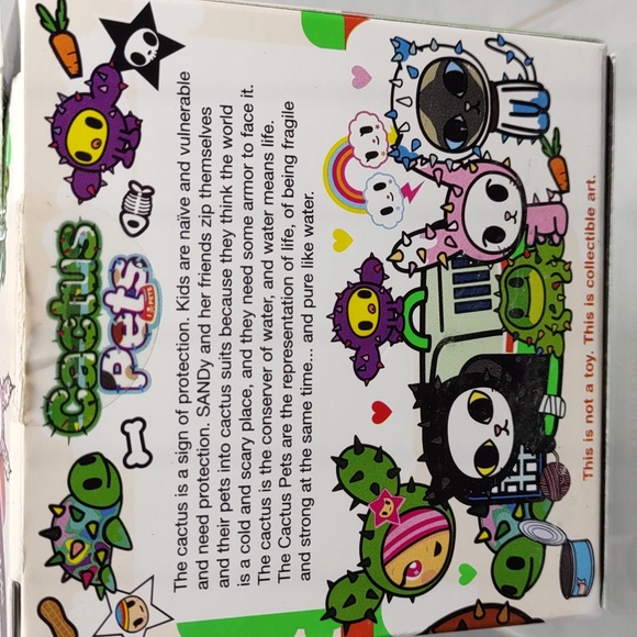 Tokidoki Cactus Pets "Nero" - Picture 6 of 6